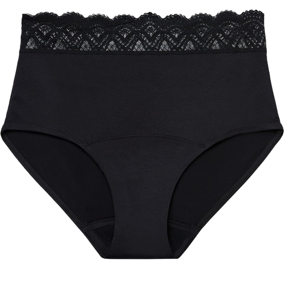 Hi-Waist Underwear, Holds up to 100ml or 6tbps or 1/4 Cup Worth of Liquid, Light - Picture 1 of 7